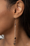 Paparazzi Earring - Higher Love - Rose Gold