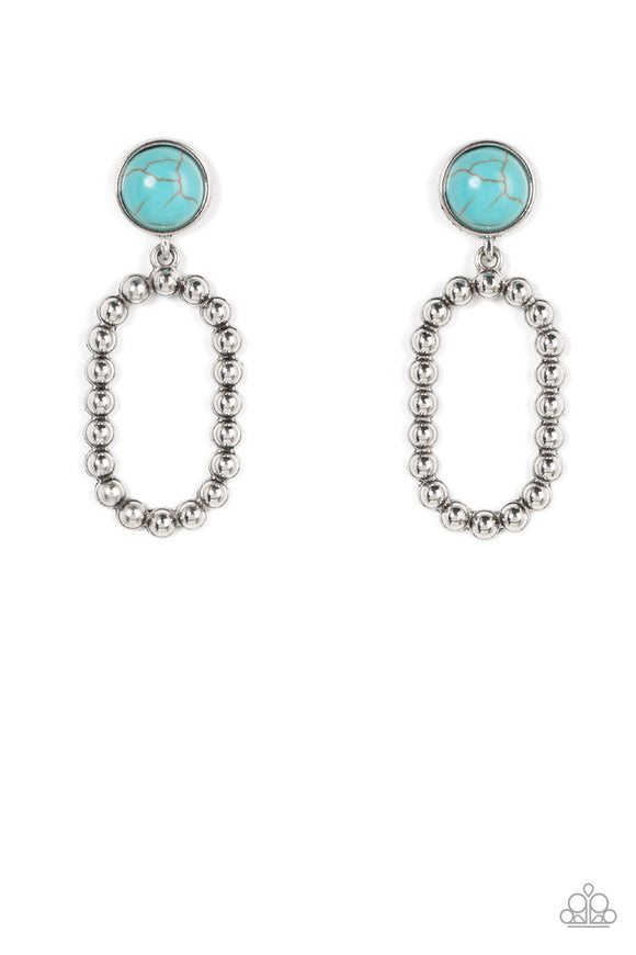 Paparazzi Earring - Riverbed Refuge - Blue