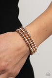 Paparazzi Bracelet - Boundless Boundaries - Rose Gold