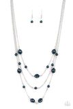 Paparazzi Necklace - Pearlicious Pop - Blue