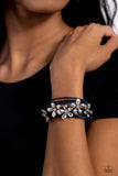 Paparazzi Bracelet - Here Comes the BLOOM - Blue