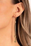 Paparazzi Earring - Higher Love - Brass
