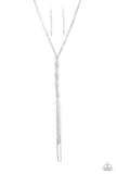 Paparazzi Necklace - Impressively Icy - White LOP