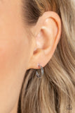Paparazzi Earring - SMALLEST of Them All - Silver Hoop
