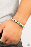 Paparazzi Urban Bracelet - Rural Rocker - Blue