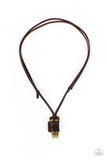 Paparazzi Urban Necklace - On the Lookout - Brass