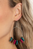 Paparazzi Earring - Surf Camp - Multi
