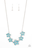 Paparazzi Necklace - Garden Daydream - Blue