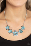 Paparazzi Necklace - Garden Daydream - Blue