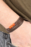 Paparazzi Urban Bracelet - Rest Easy - Orange