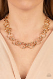 Paparazzi Necklace - Center of My Universe - Gold