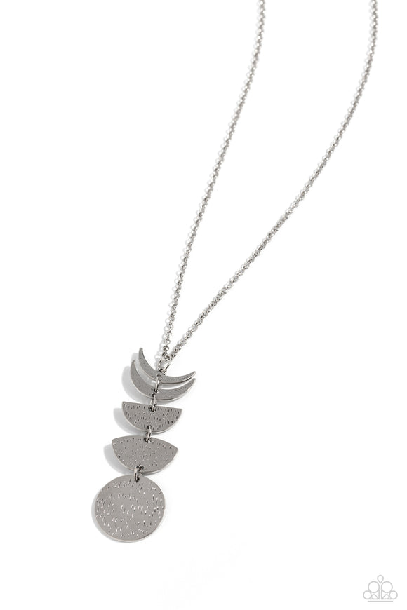 Paparazzi Necklace - Phase Out - Silver