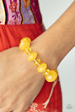 Paparazzi Bracelet - Keep GLOWING Forward - Yellow