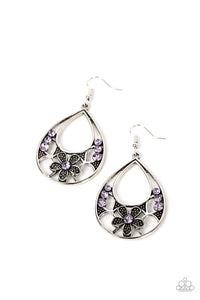 Paparazzi Earring - Meadow Marvel - Purple