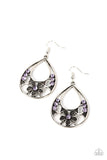 Paparazzi Earring - Meadow Marvel - Purple