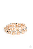 Paparazzi Bracelet - Shoreside Soiree - Brown