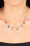 Paparazzi Necklace - Carefree Charmer - Blue