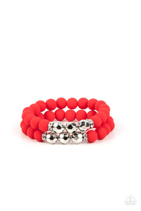 Paparazzi Bracelet - Dip and Dive - Red