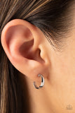 Paparazzi Earring - Mini Magic - Silver Hoops