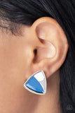 Paparazzi Earring - Kaleidoscopic Collision - Blue