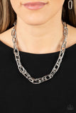 Paparazzi Necklace - Tough Call - Silver