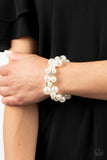 Paparazzi Bracelet - Her Serene Highness - White