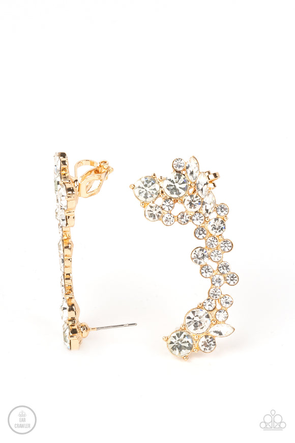 Paparazzi Earring - Astronomical Allure - Gold