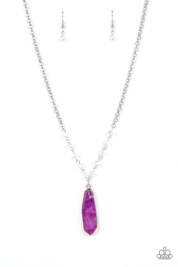 Paparazzi Necklace - Magical Remedy - Purple
