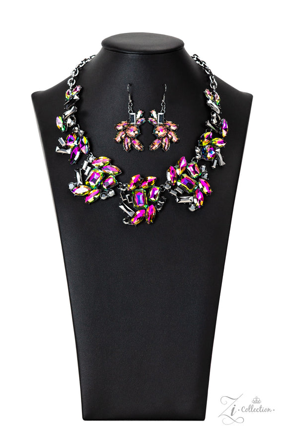 Paparazzi Zi Necklace - Obsessed - Multi