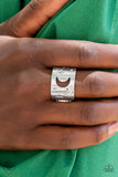 Paparazzi Ring - Lunar Levels - Silver