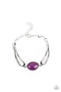 Paparazzi Bracelet - A Quarter Past ZEN - Purple