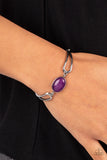 Paparazzi Bracelet - A Quarter Past ZEN - Purple