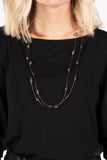 Paparazzi Necklace - Interstellar Illusions - Purple