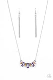 Paparazzi Necklace - Hype Girl Glamour - Purple