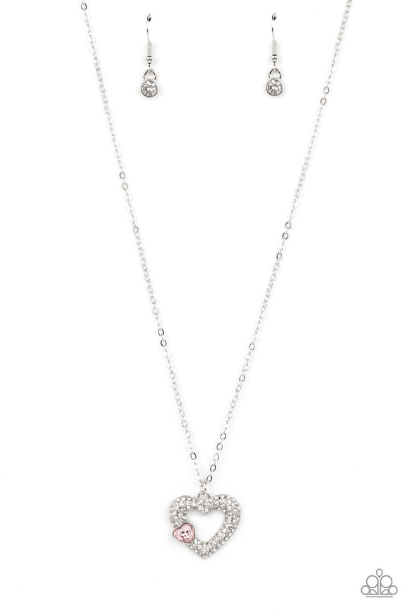 Paparazzi Necklace - Bedazzled Bliss - Pink