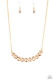 Paparazzi Necklace - Sparkly Suitor - Gold