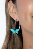 Paparazzi Earring - Bohemian Butterfly - Blue