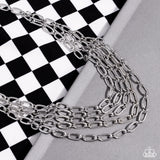 Paparazzi Necklace - House of CHAIN - Silver