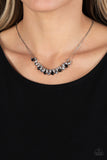 Paparazzi Necklace - Shimmering High Society - Black