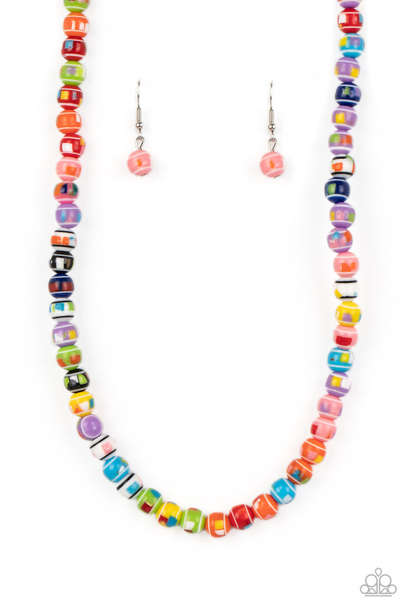 Paparazzi Necklace - Gobstopper Glamour - Multi