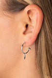 Paparazzi Earring - Modern Model - Silver Hoops