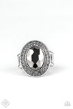 Paparazzi Ring - Castle Lockdown - Silver
