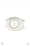 Paparazzi Ring - Wall Street Whimsical - White