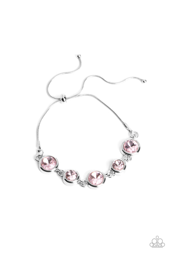 Paparazzi Bracelet - Classically Cultivated - Pink