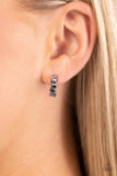 Paparazzi Earring - Rugged Rockstar - Silver