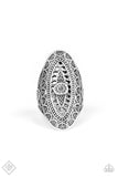 Paparazzi Ring - Tribal and Tribulation - Silver