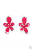 Paparazzi Earring - Glimmering Gardens - Pink