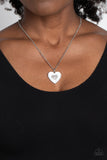 Paparazzi Necklace - So This Is Love - White