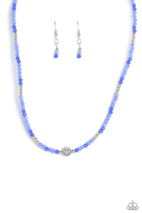 Paparazzi Necklace - Beaming Bling - Blue