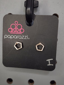 Paparazzi Earring - Shapes - Starlet Shimmer